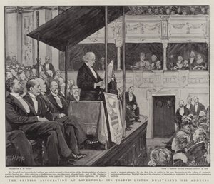 リバプールの英国協会、ジョセフリスター卿 作： Henry Marriott Paget